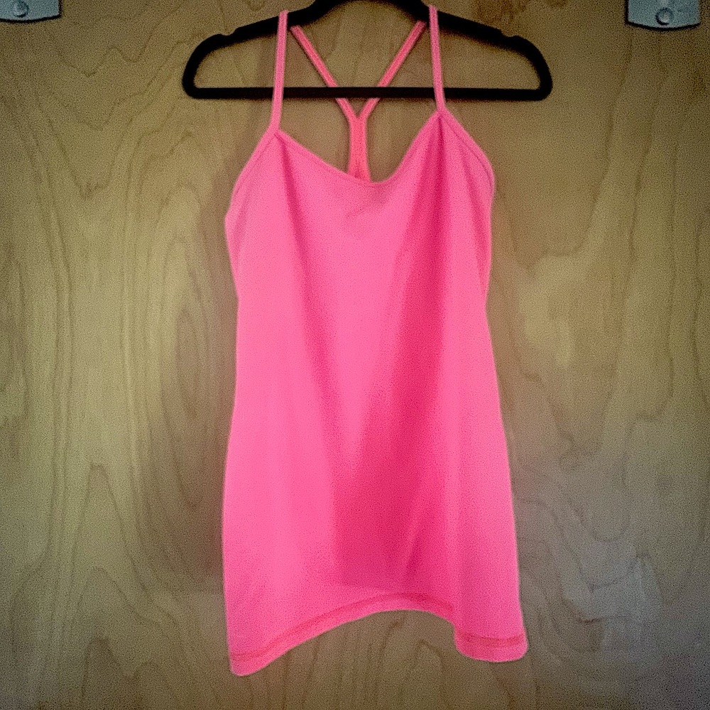 Lululemon workout top with built-in sports bra